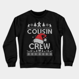 Cousin Crew Santa T shirt Christmas Family Matching Pajamas Crewneck Sweatshirt